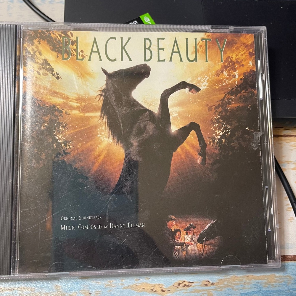 BLACK BEAUTY (Danny Elfman) OOP 1994 Giant Records Score Soundtrack CD FREE SHIP